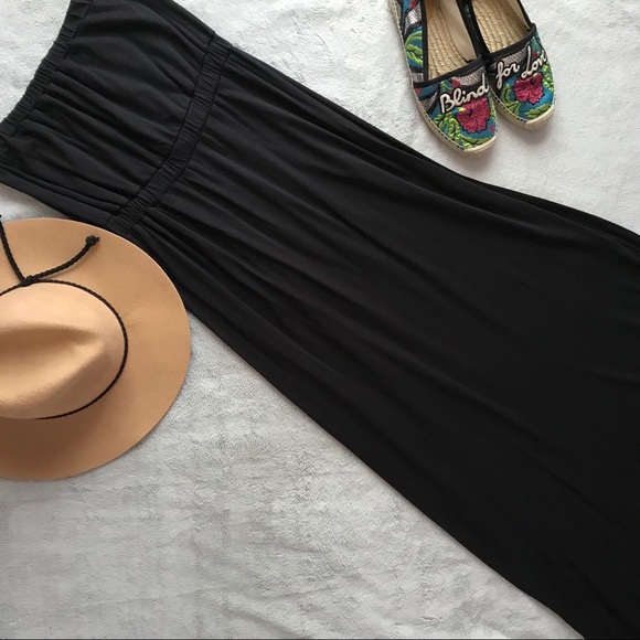 Soft Joie Dresses & Skirts - Soft Joie Cade Maxi Dress Black Modal Cotton XS